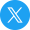 X icon circle