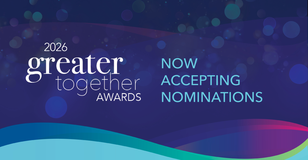 Greater Together Award logo and nominations open