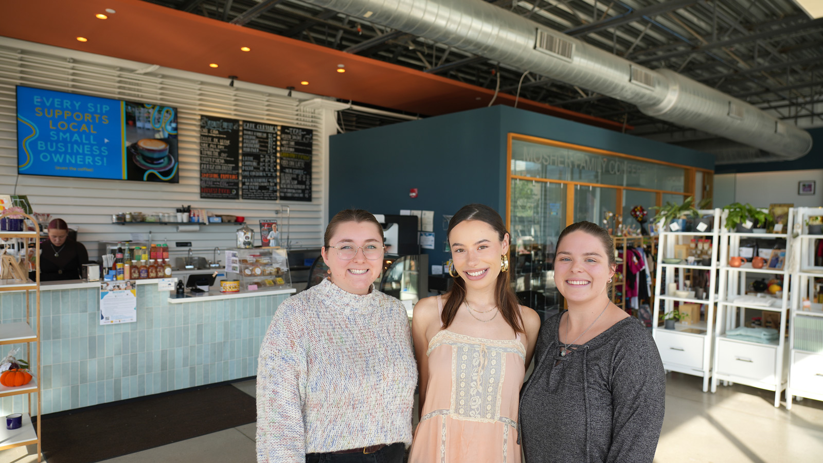 BizStarts Community Market, 161 S. 1st Street in Milwaukee’s Walker’s Point neighborhood, sells coffee and products created by nearly two dozen local entrepreneurs.