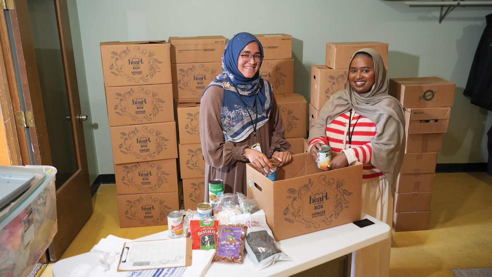 Hanan Refugees Relief Group provides culturally familiar foods to refugees and immigrants in need through its halal food pantry program