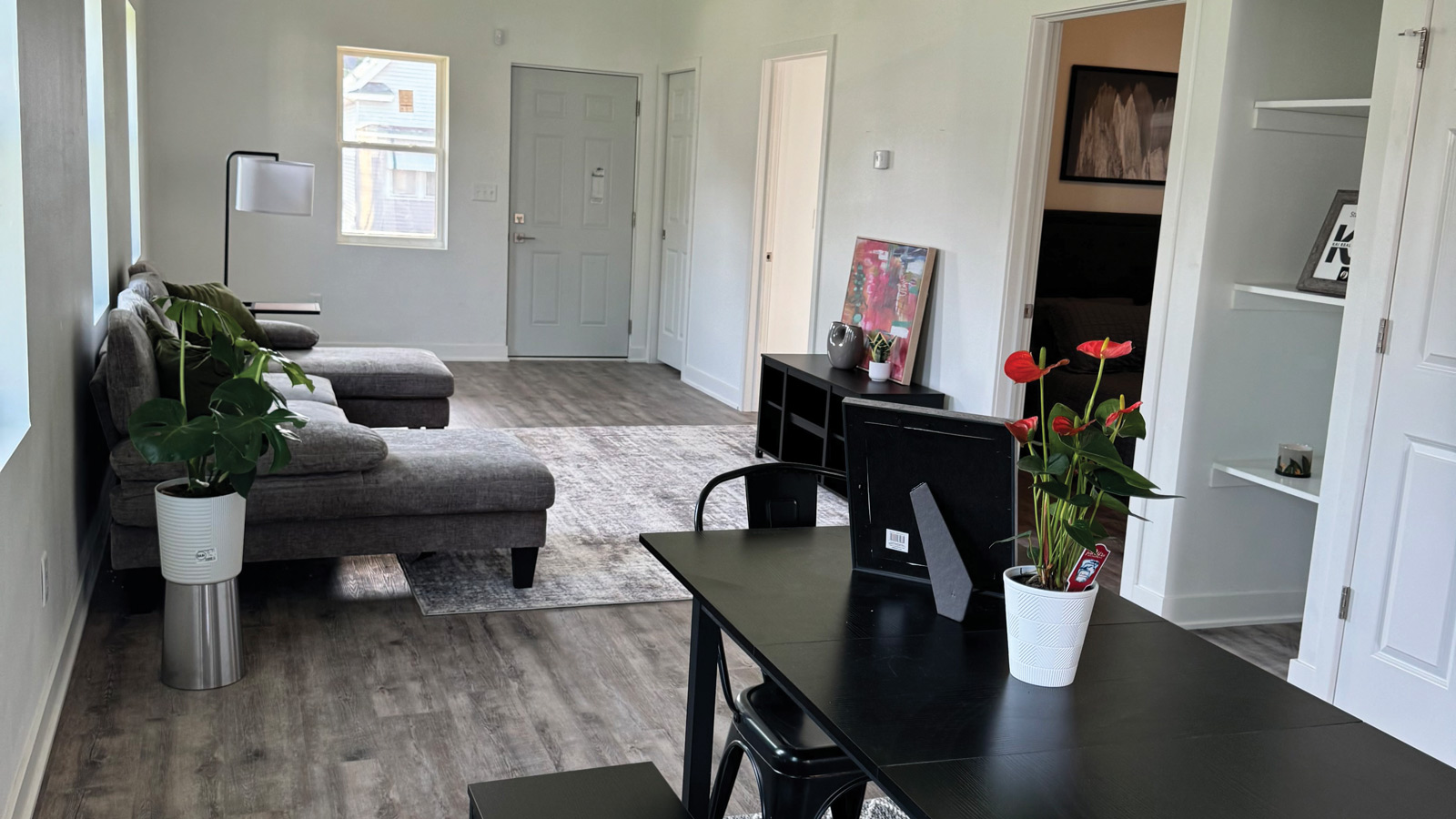 Interior of a home developed by VIA Community Development Corporation’s Turnkey Program in Milwaukee’s Muskego Way neighborhood on the south side.